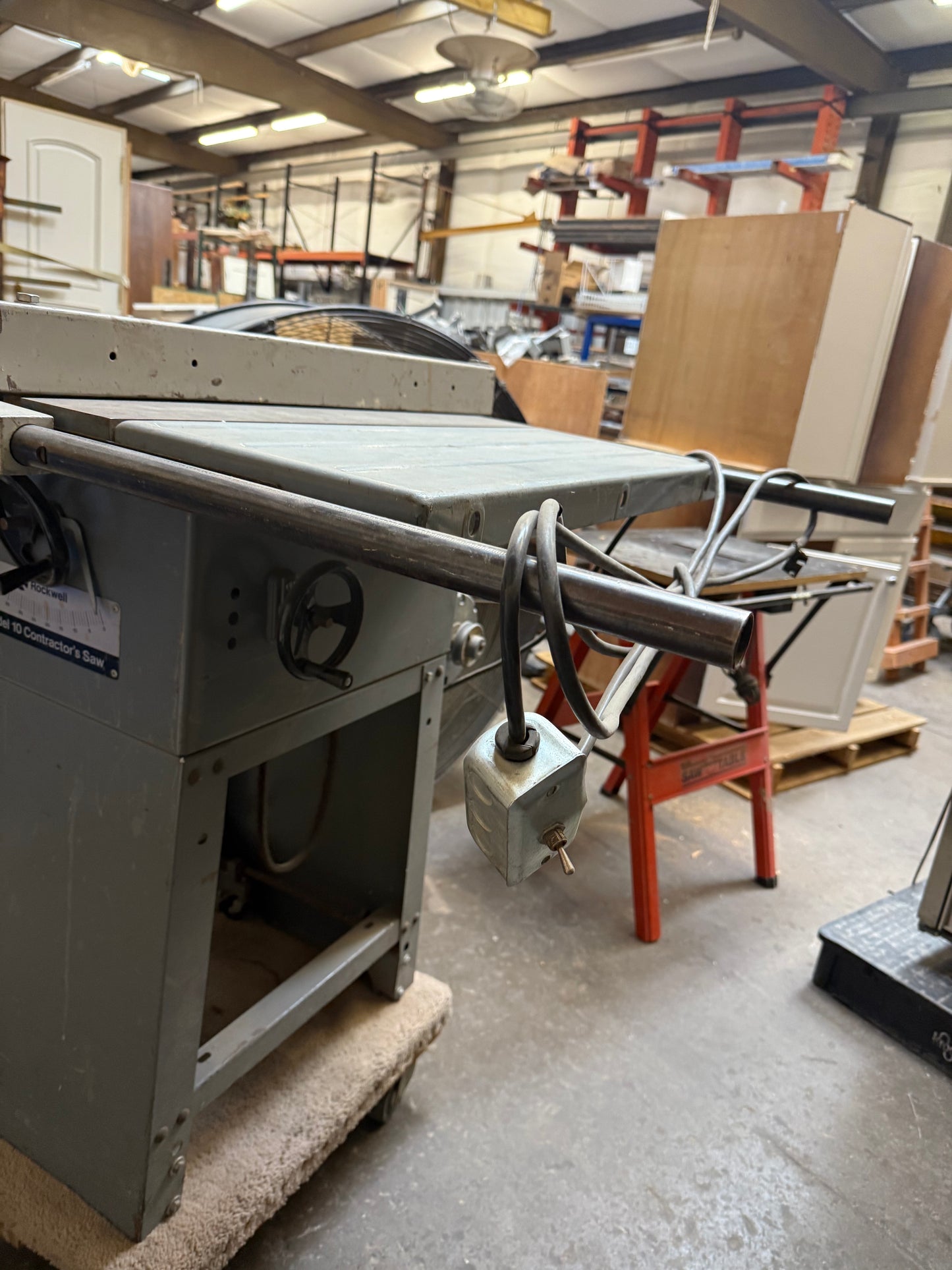 Rockwell Model 10 Contractor Table Saw [#E518.04]