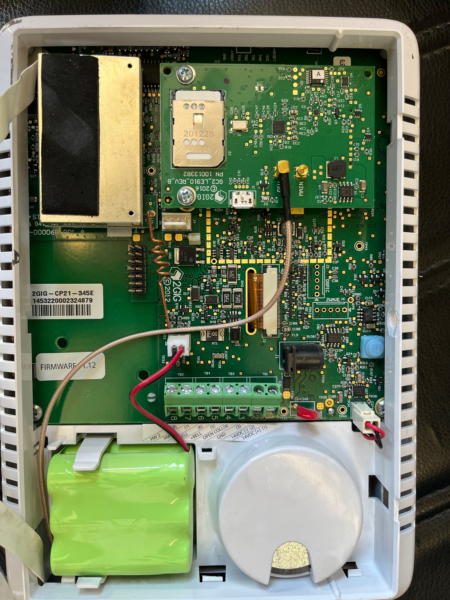 2GIG Go!Control Security System with Touchscreen and Sensors