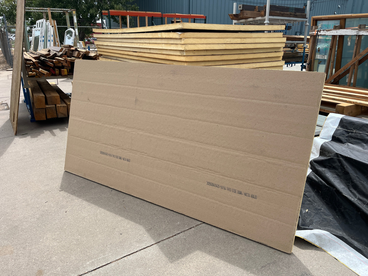 Polyiso Insulation Board, 4x8ft, 1.75in Thick