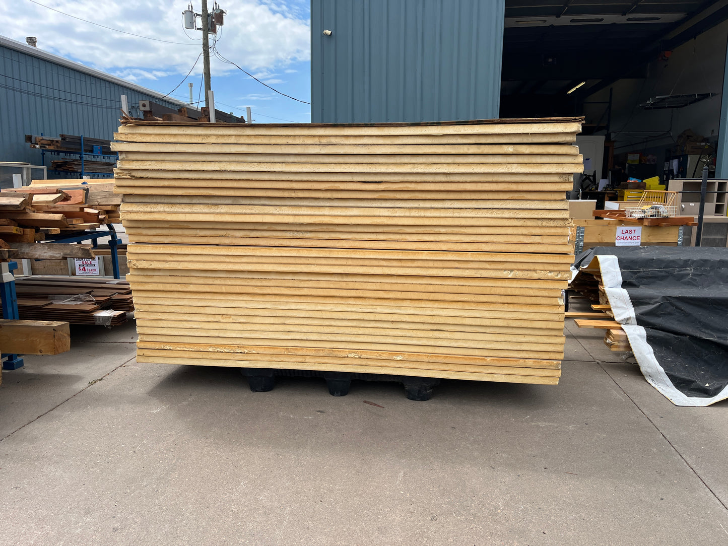 Polyiso Insulation Board, 4x8ft, 1.75in Thick