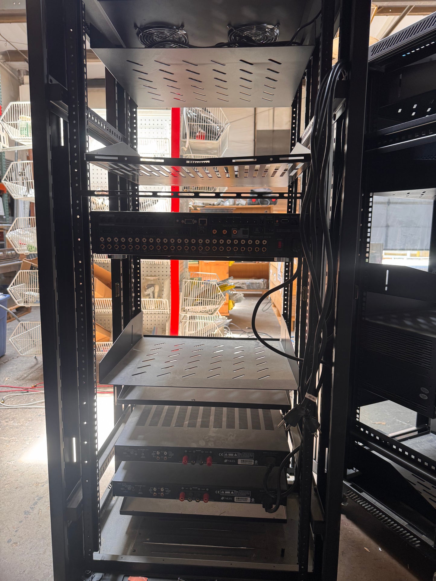 Professional AV System Rack Bundle, Complete Multi-Zone Setup