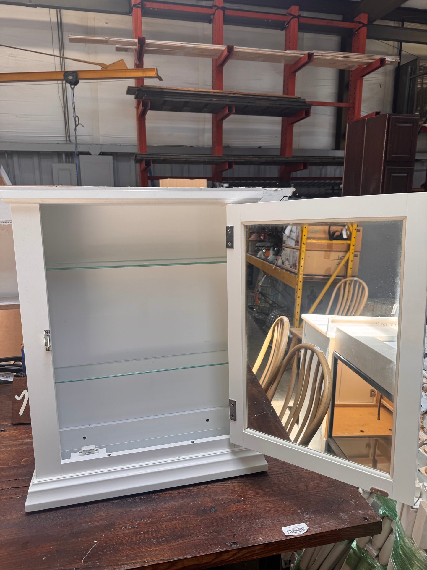 Medicine Cabinet, White Finish
