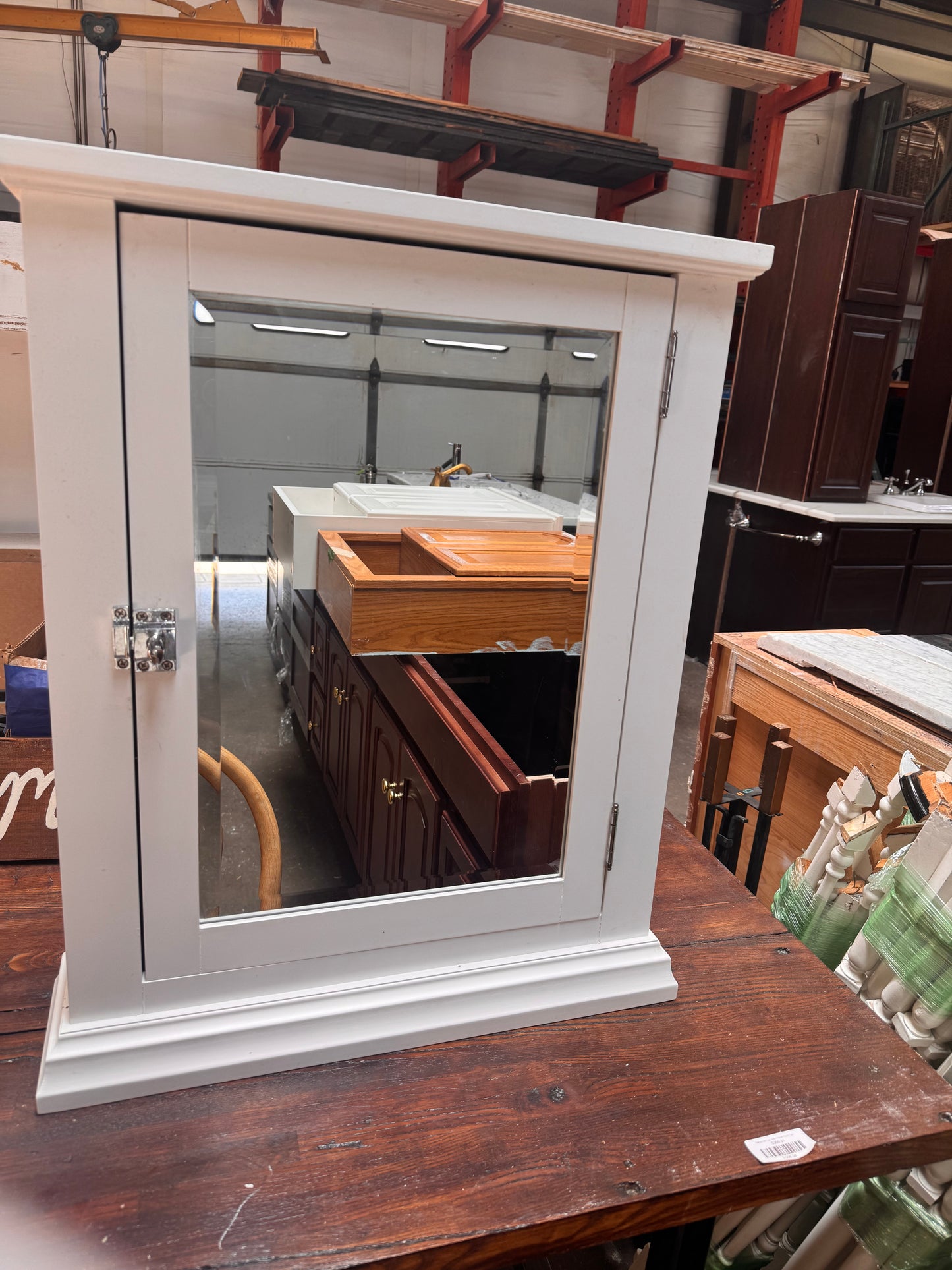 Medicine Cabinet, White Finish