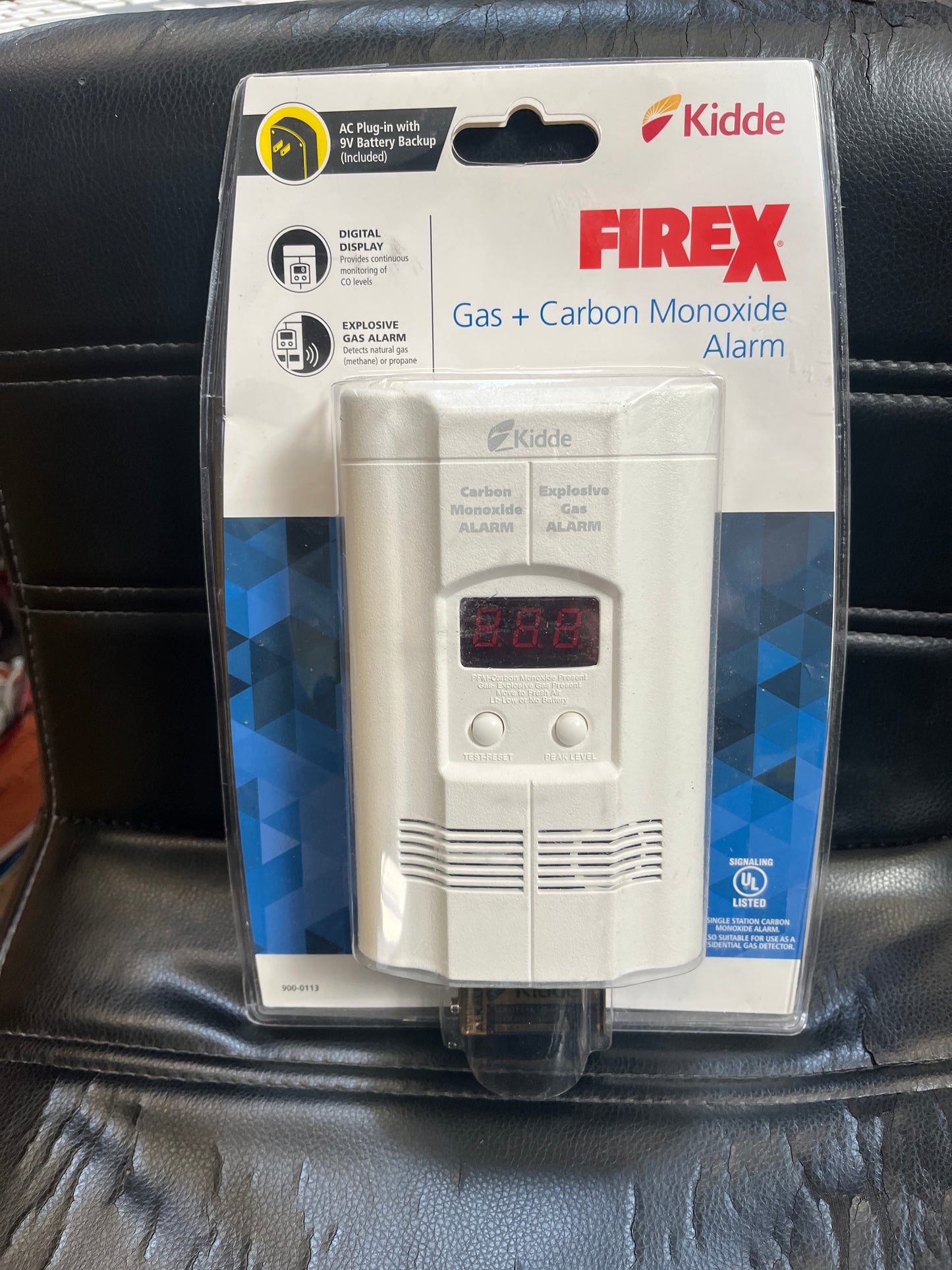 Kidde Firex Gas and Carbon Monoxide Alarm, New in Box