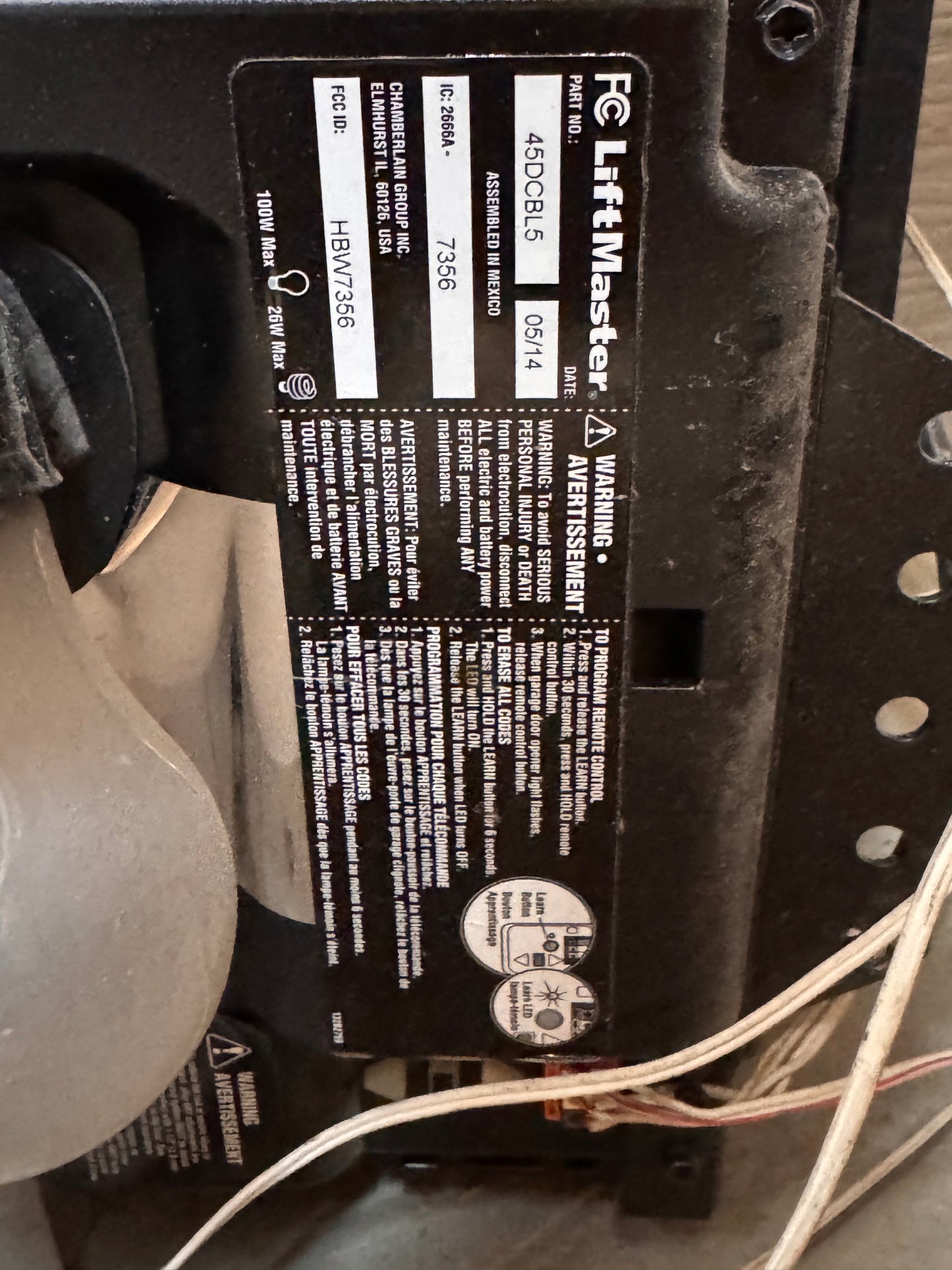 Reclaimed LiftMaster 8550 Smart Garage Door Opener, Belt Drive
