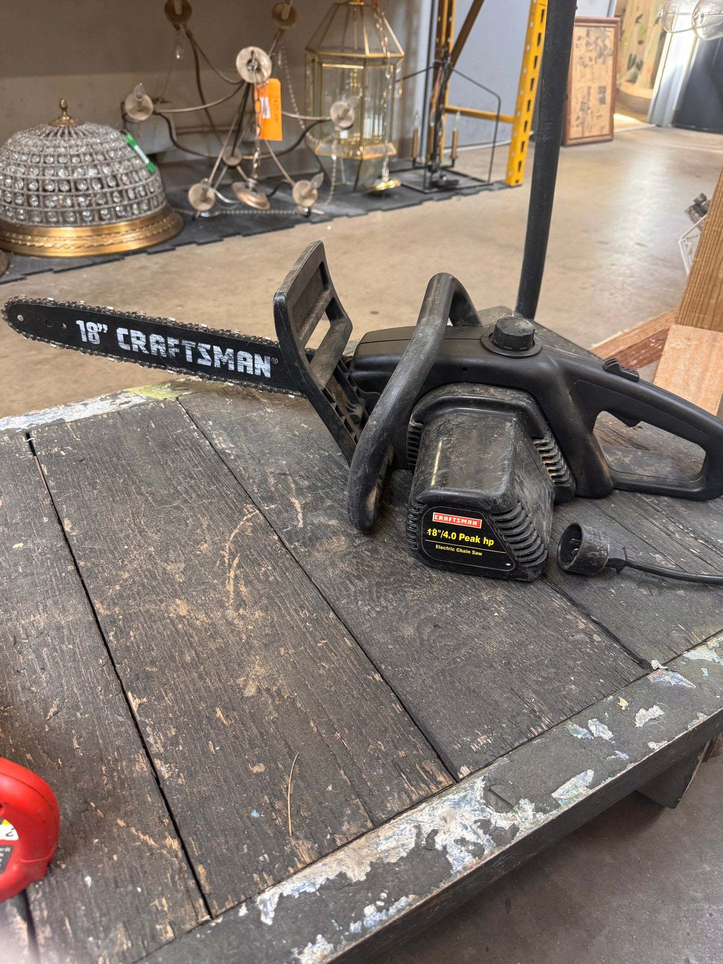 Craftsman 18in Electric Chainsaw, 4.0 Peak HP