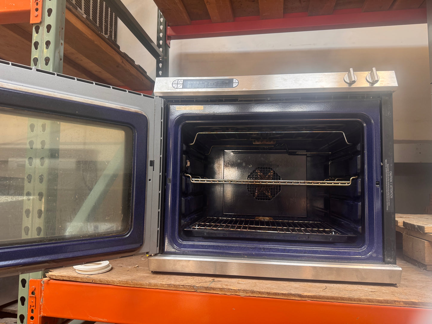 30in Reclaimed Gaggenau Single Wall Oven, Stainless Steel