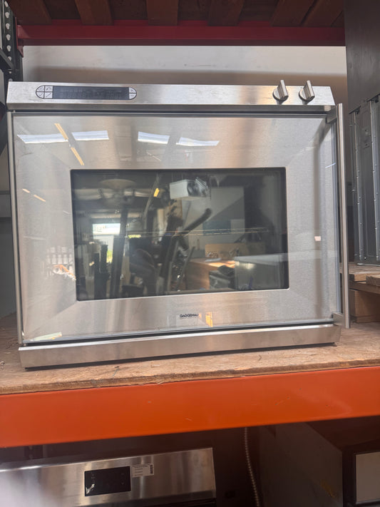 30in Reclaimed Gaggenau Single Wall Oven, Stainless Steel