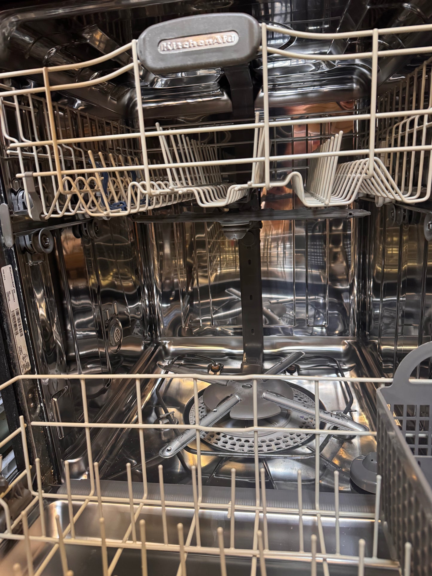 24in Reclaimed KitchenAid Dishwasher, Black