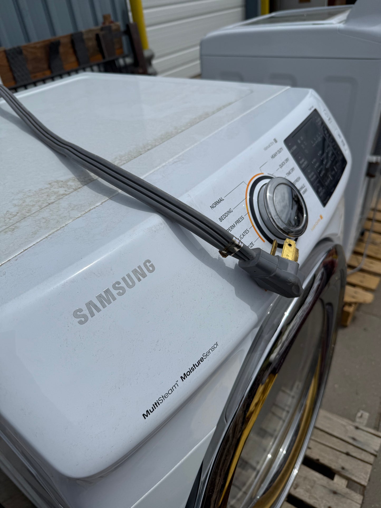 Samsung MultiSteam Electric Dryer [#E527.01]