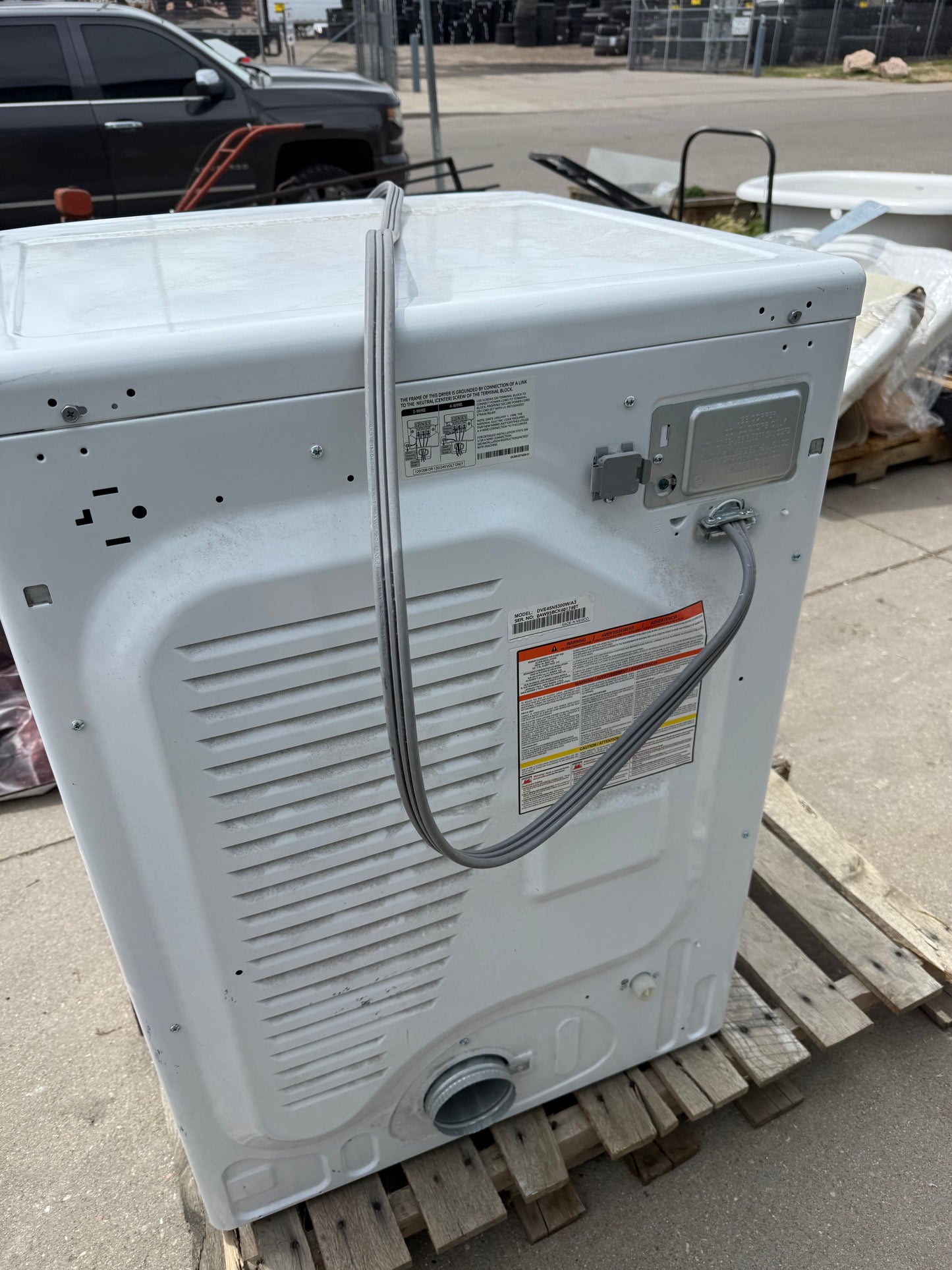 Samsung MultiSteam Electric Dryer [#E527.01]