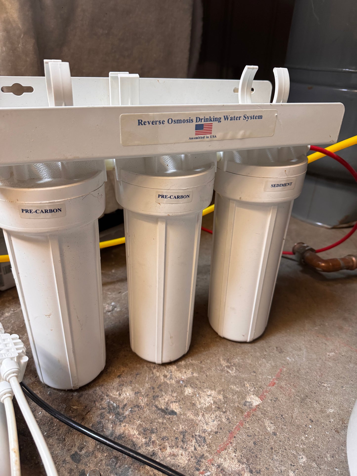 Reclaimed 4-Stage Reverse Osmosis Water Filtration System