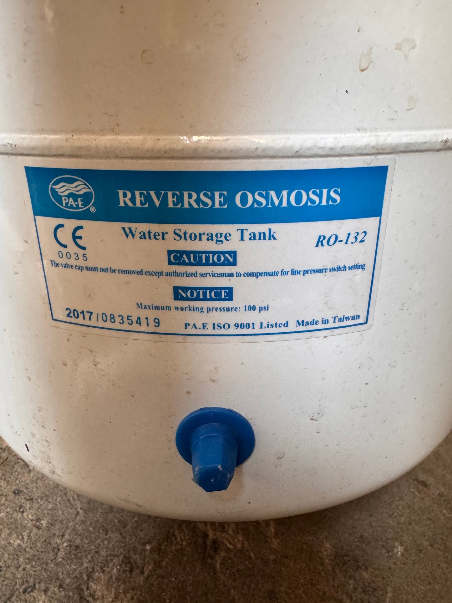 Reclaimed 4-Stage Reverse Osmosis Water Filtration System