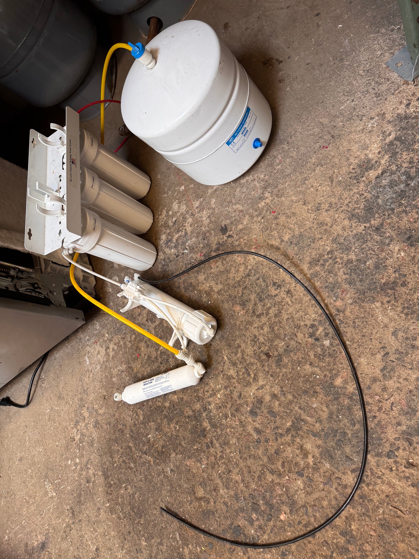 Reclaimed 4-Stage Reverse Osmosis Water Filtration System