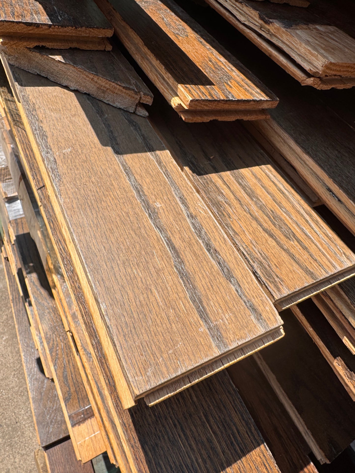 Oak Reclaimed Flooring, 3.25in, 15 sqft