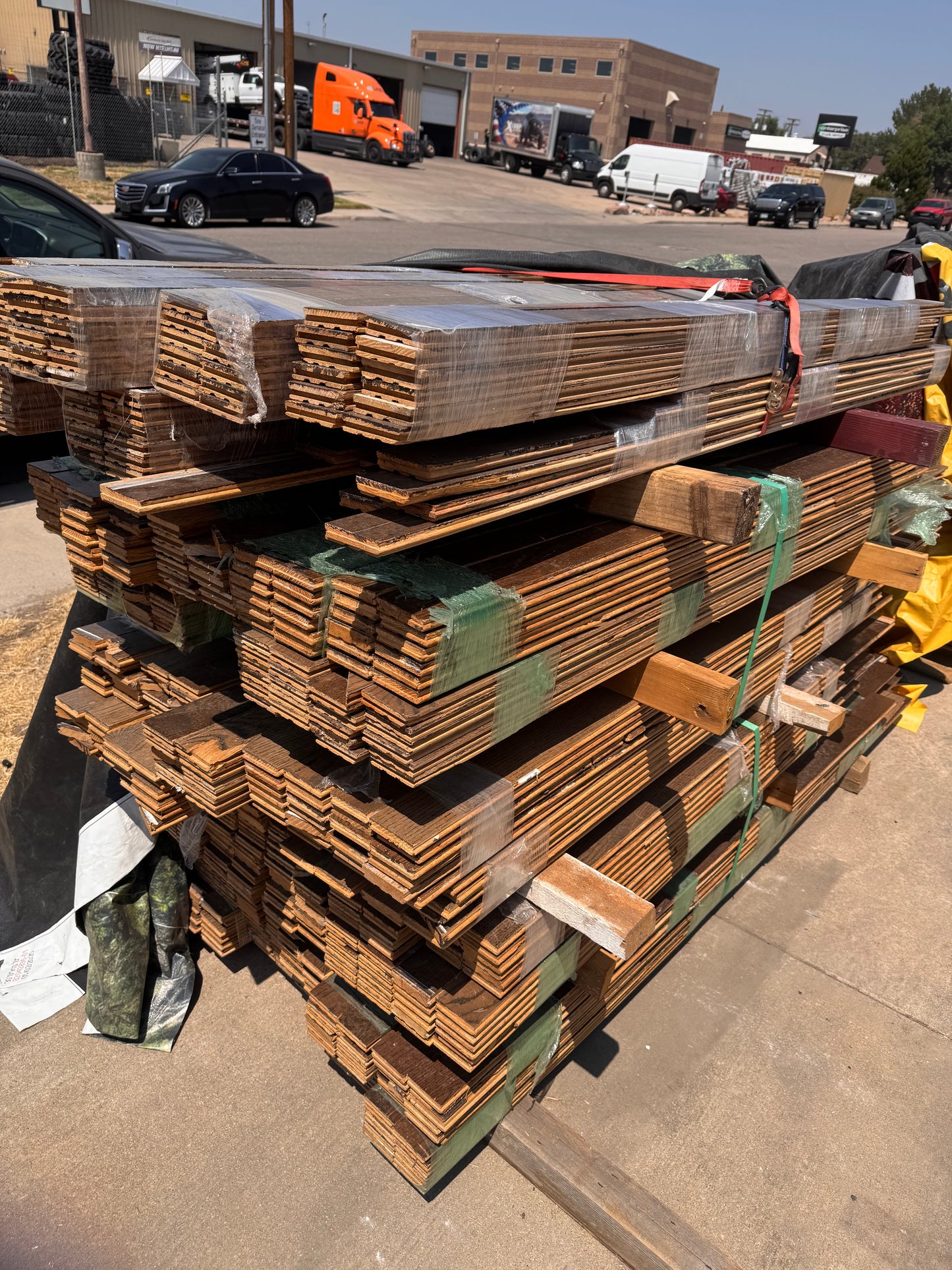 Oak Reclaimed Flooring, 3.25in, 15 sqft