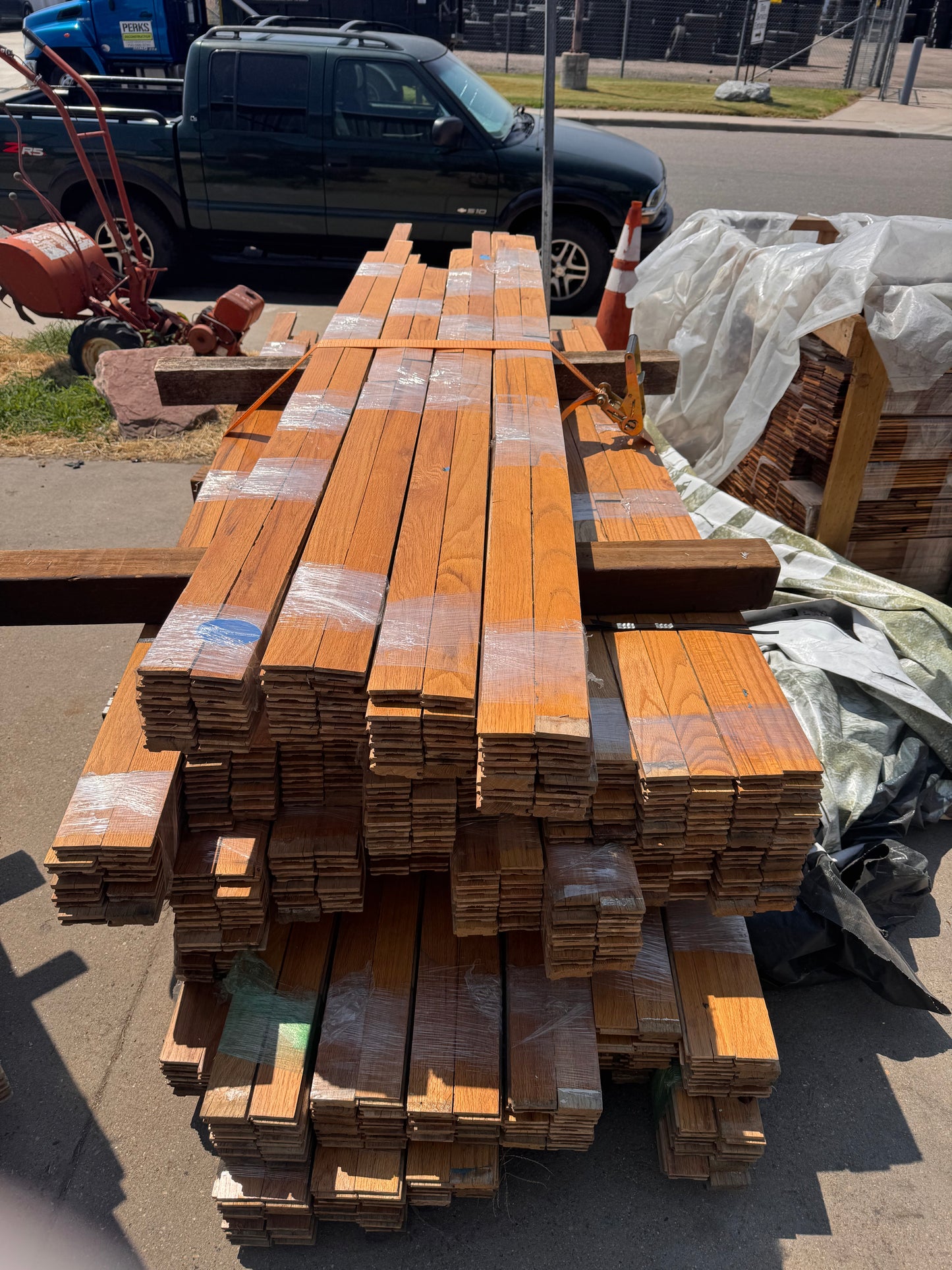 Oak Reclaimed Flooring, 2.25in, 675 sqft
