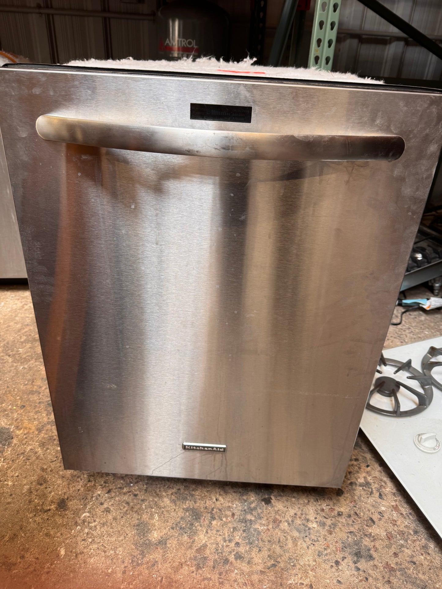 24in KitchenAid Built-In Dishwasher, Stainless