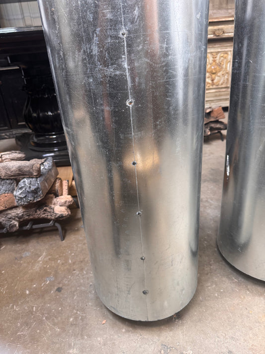 Reclaimed Price Industries CS Circular Duct Silencer, 6in, Pair