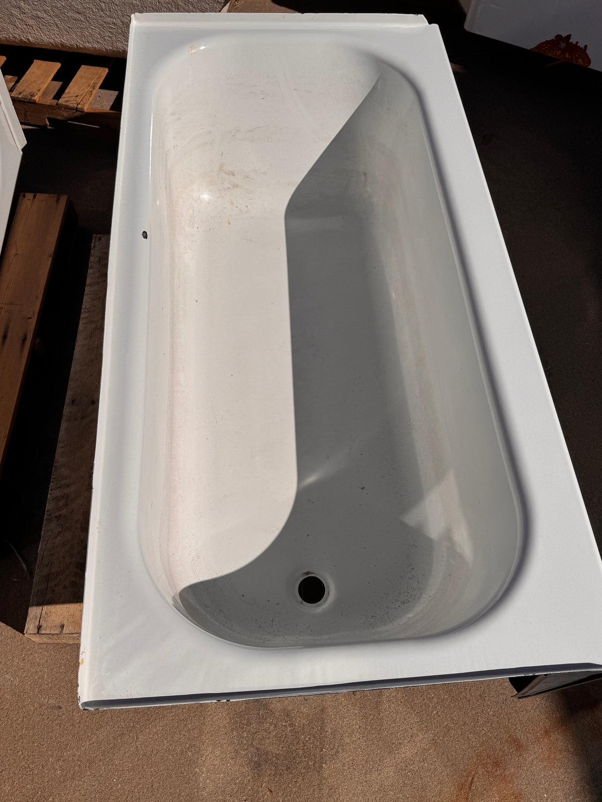 Bootz Maui Porcelain Enameled Steel Bathtub, 60x30
