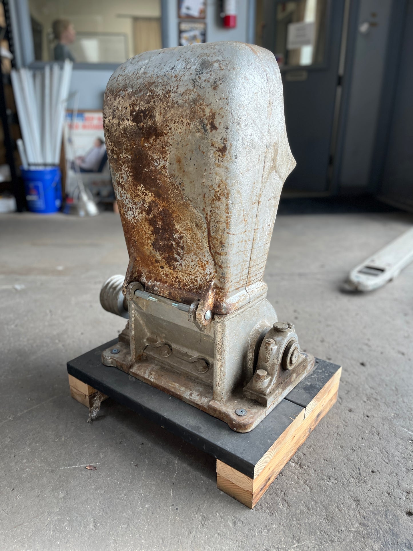 Antique Butcher's "Meat & Bone Chopper" [1002.61]