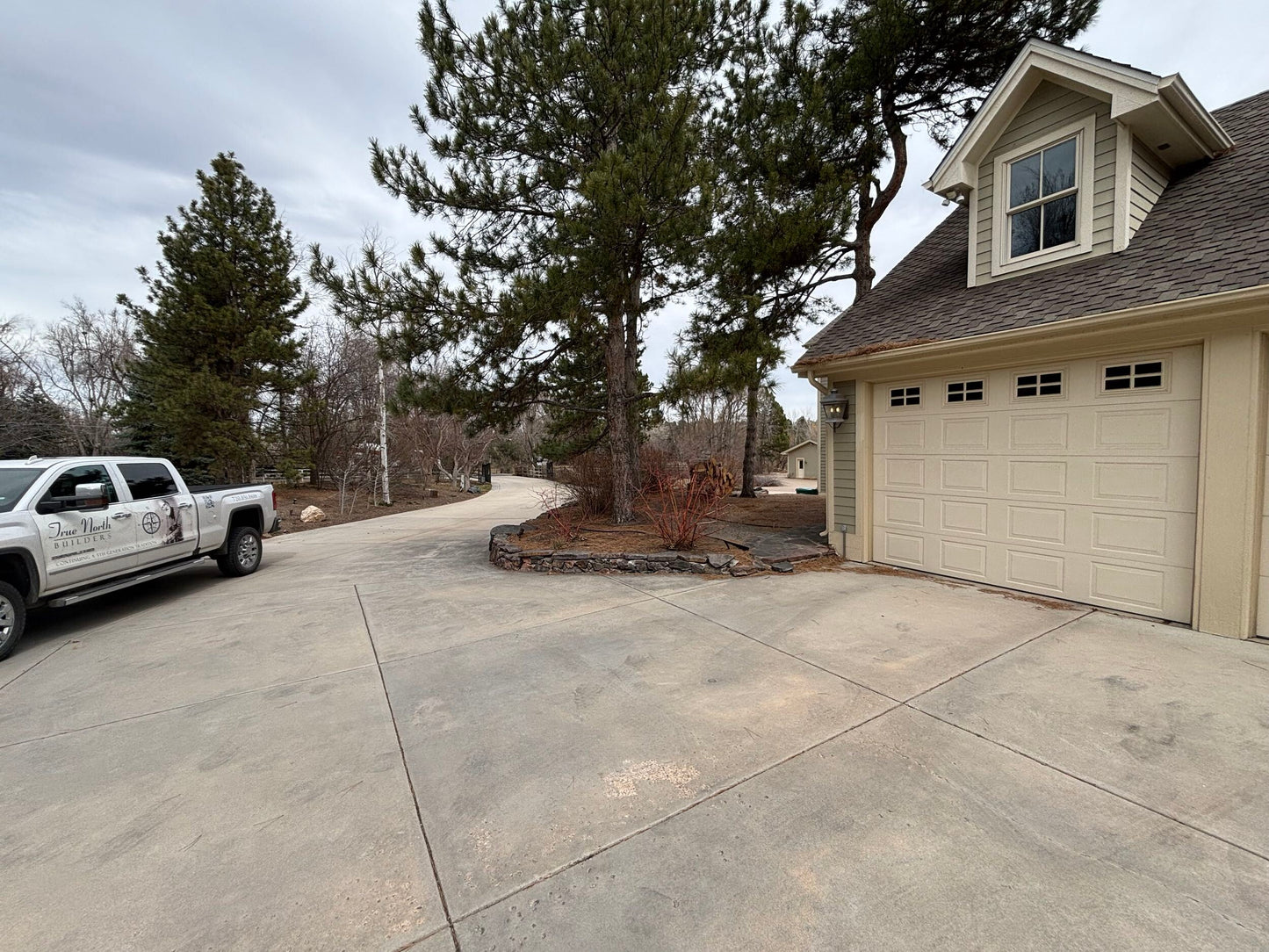 10ft x 8ft Overhead Garage Door, Insulated Steel Almond [#E505.04]