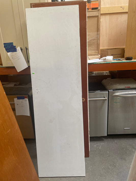 23x79 Solid Interior Slab Door – Right Swing – Painted White – ID# J218.13