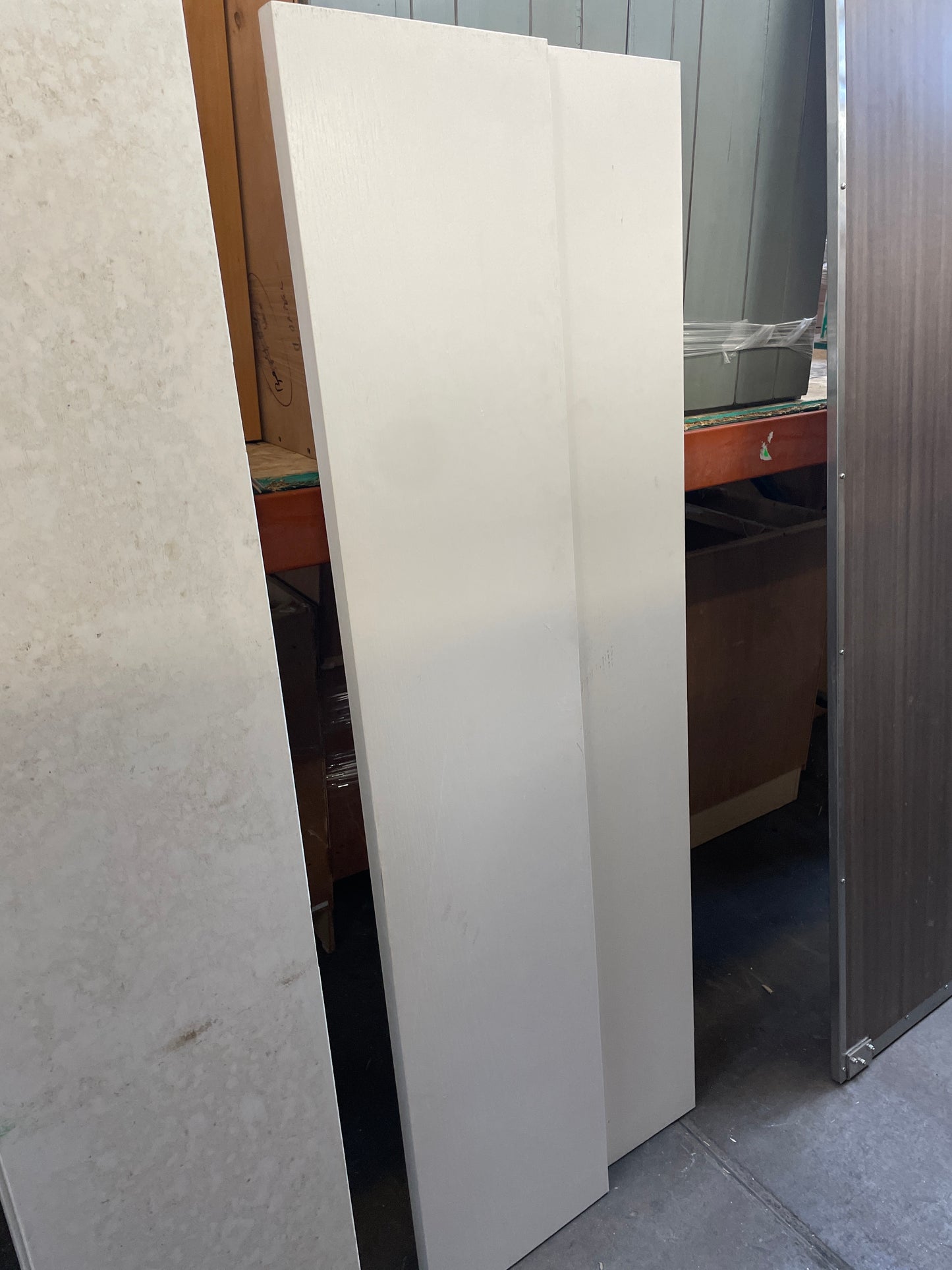 15x71 LHS Interior Solid Slab Door, White [#J311.03]