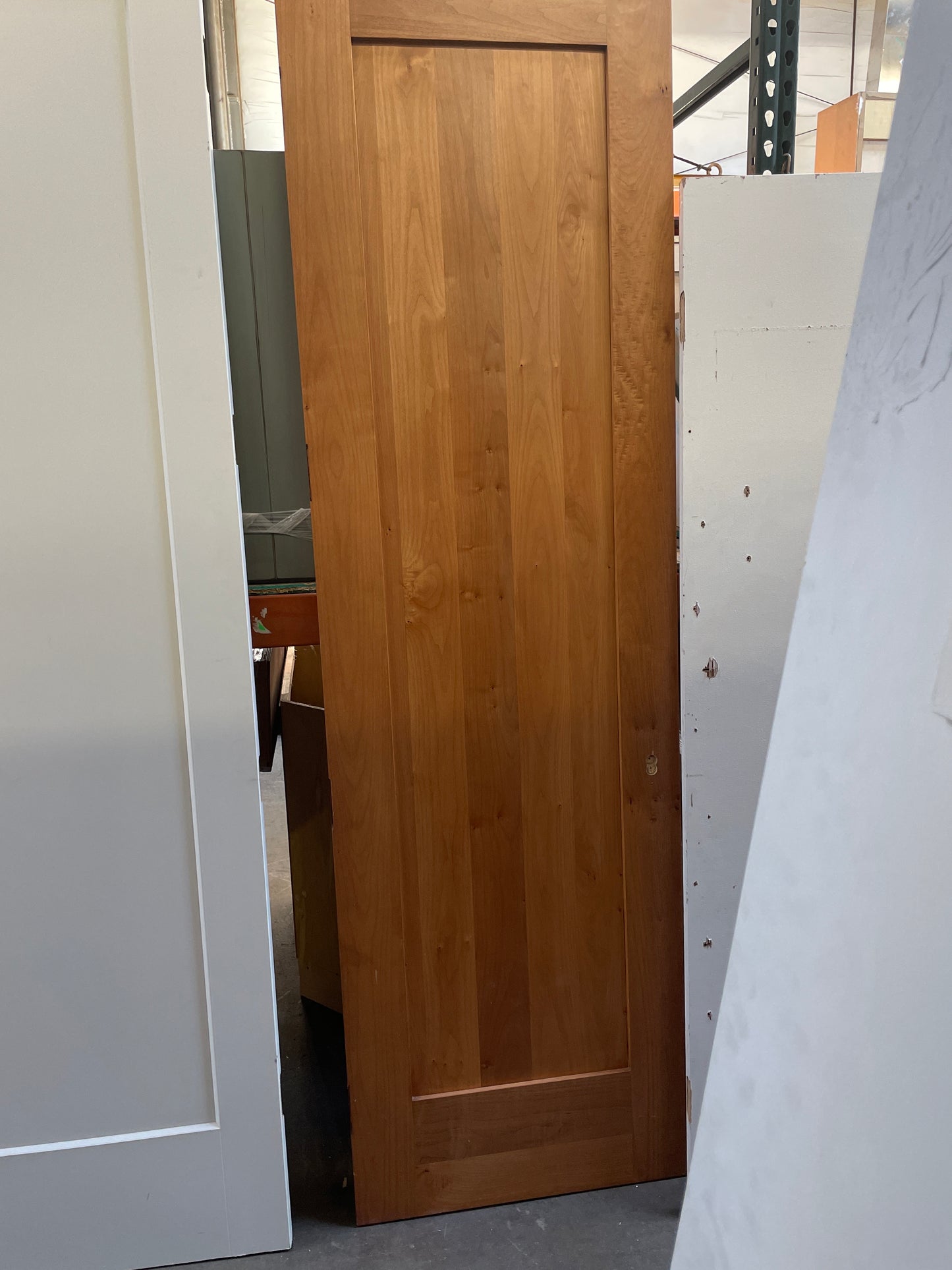 28x84 Interior Solid Wood Single Panel Door, Right Swing [#3311.12]