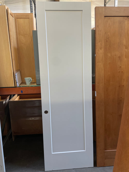 30x96 Interior Hollow Single Panel Door, Right Swing, White [#J311.13]