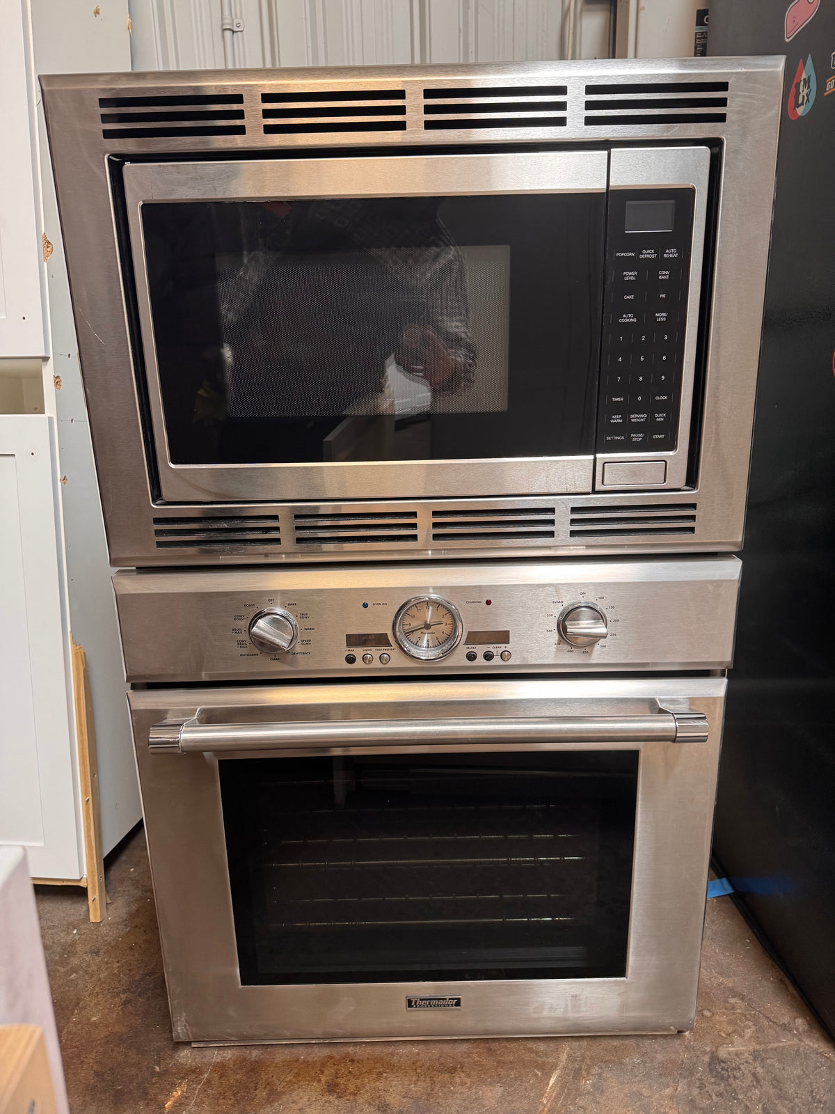 30in Reclaimed Thermador Professional Combo Wall Oven and Microwave