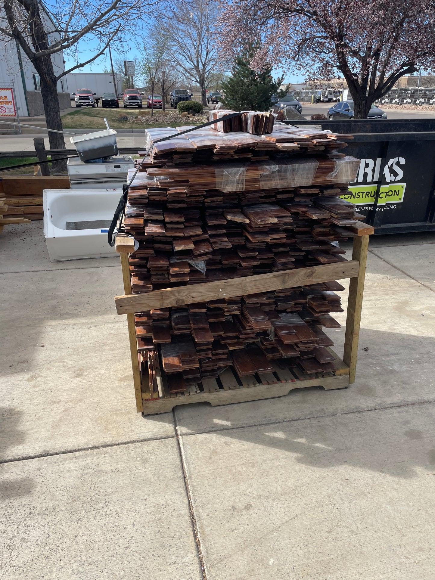 Acacia Reclaimed Flooring, 3.5in, 1,000 sqft [#J325.02]