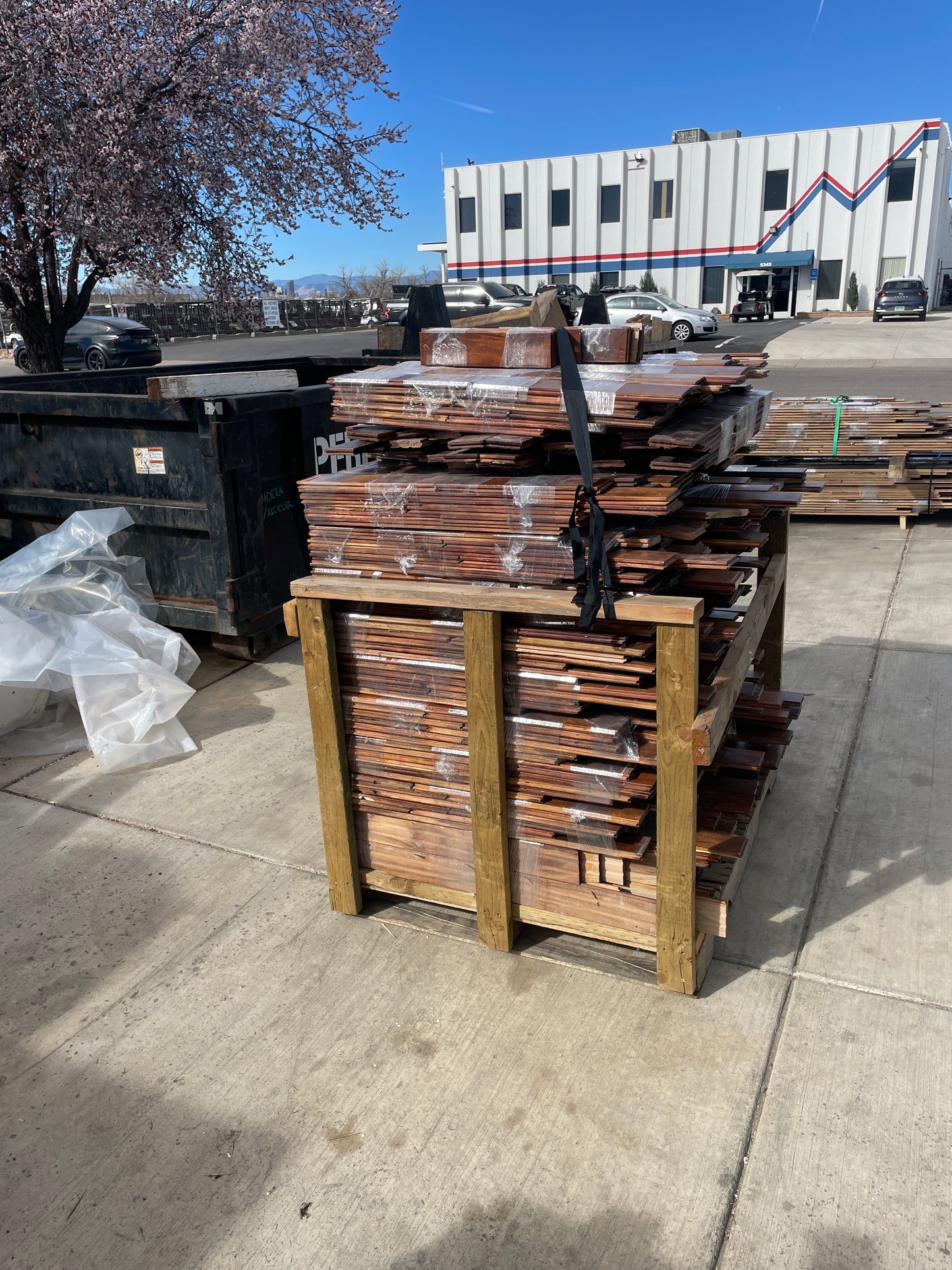 Acacia Reclaimed Flooring, 3.5in, 1,000 sqft [#J325.02]