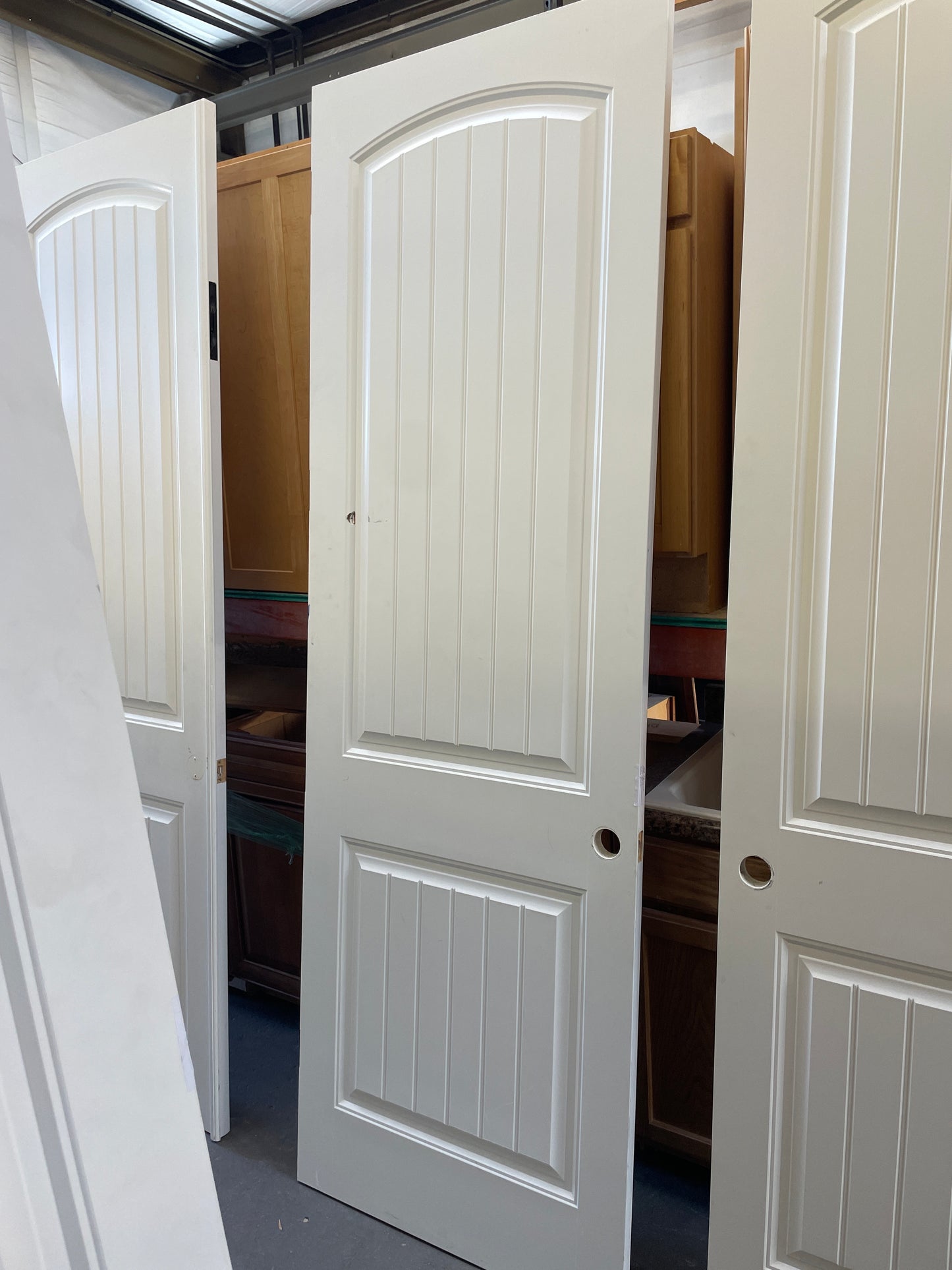 32x96 RHS Interior Solid 2 Panel Slab Door, White [#J323.08]