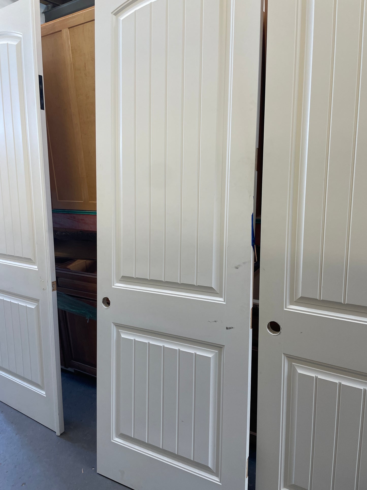 32x96 RHS Interior Solid 2 Panel Slab Door, White [#J323.08]