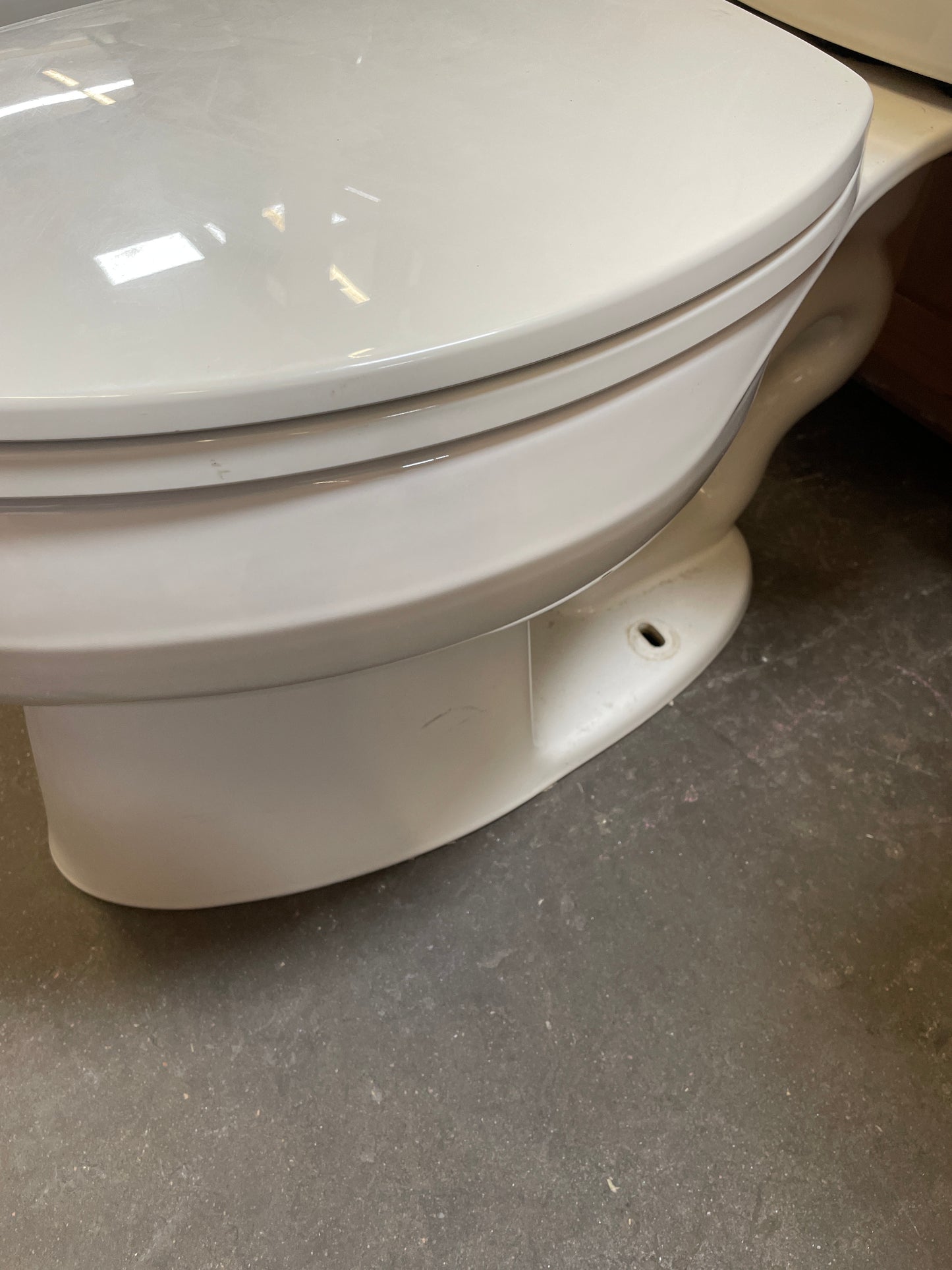 Kohler Elongated Two-Piece Single Flush Toilet, White [#J407.06]