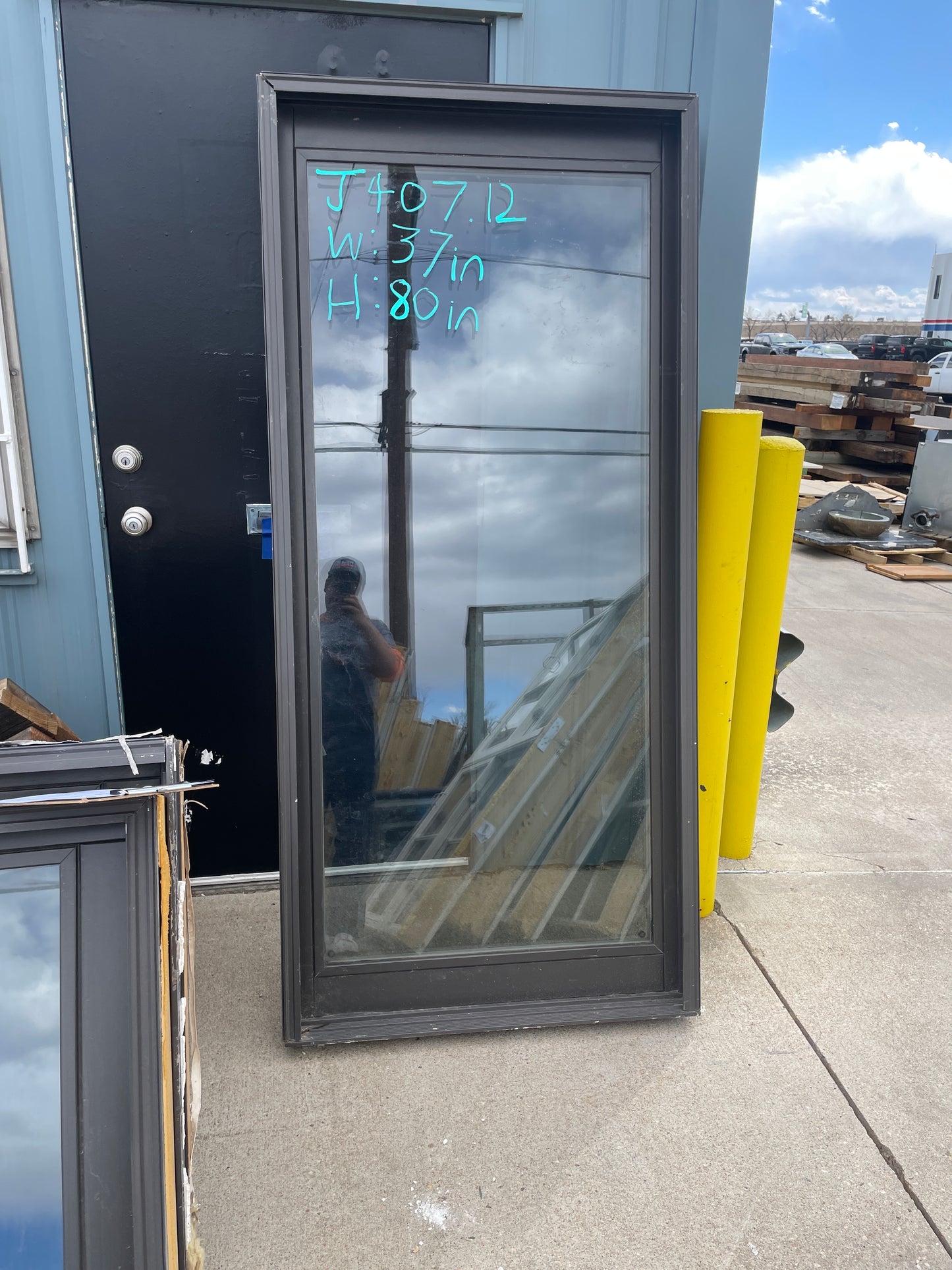 37x80 Fixed Wood Window, White [#J407.12]