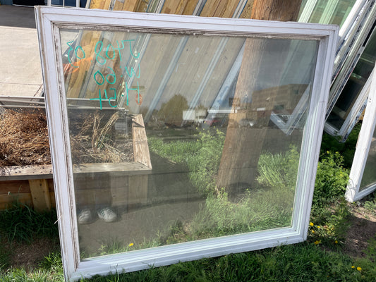 60x54 Fixed Wood Window, White [#J408.03]