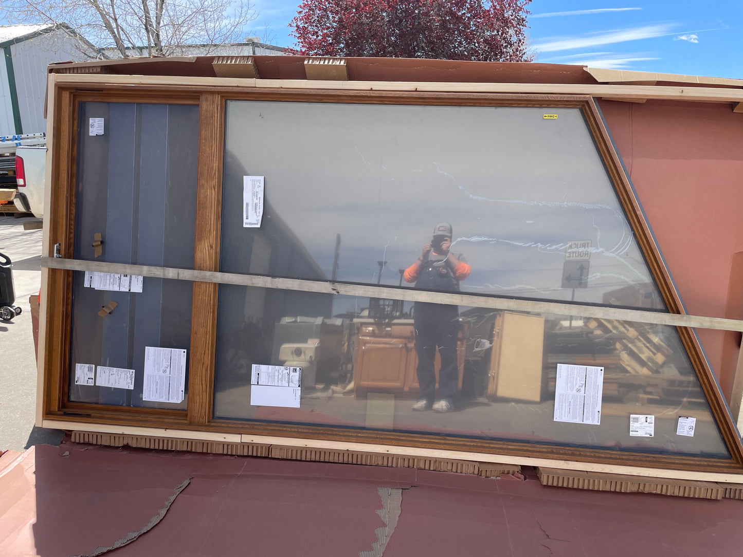 67x136/107 Andersen Angled Casement Window [#J408.11]