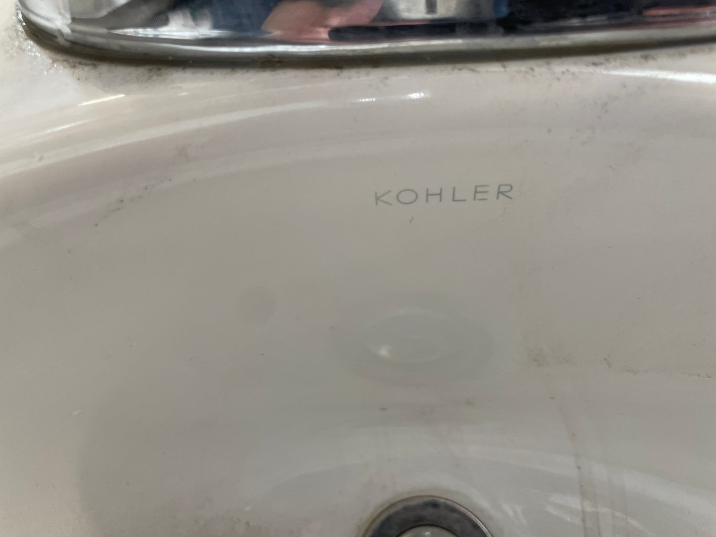 Kohler Drop-In Bathroom Sink, White [#J41.07]