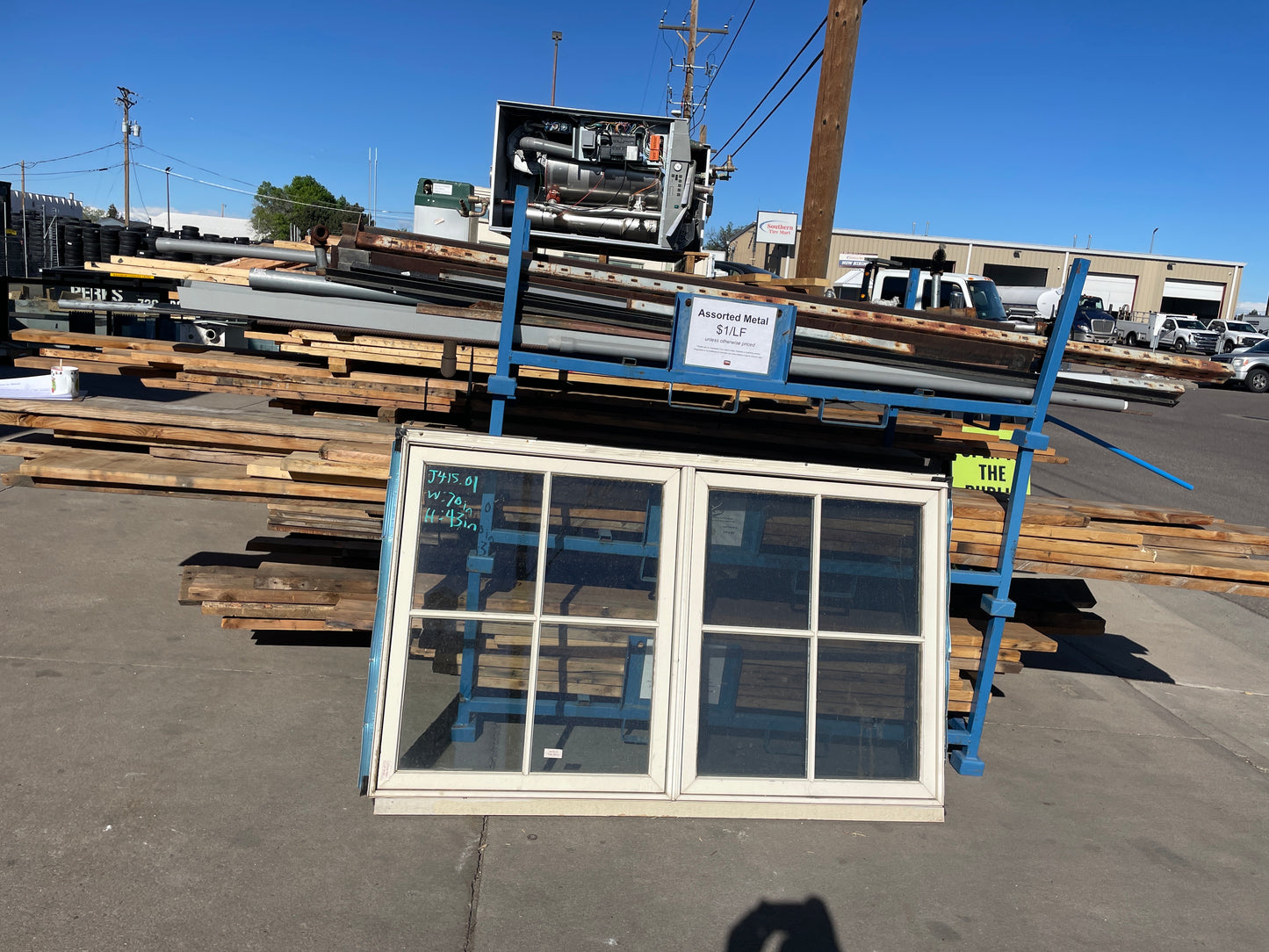 70x43 Wood Casement Window [#J415.01]