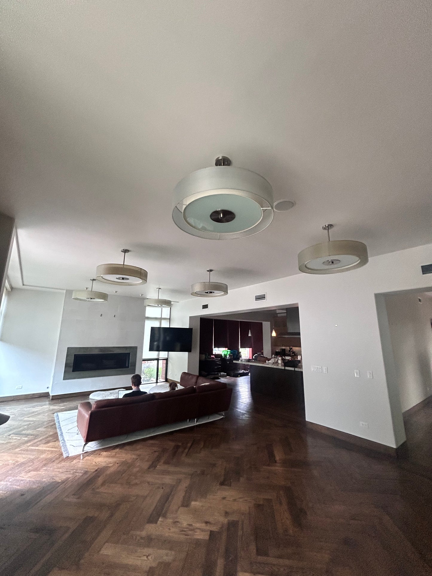 Modern Drum Pendant Light 24" Diameter [1003.02]