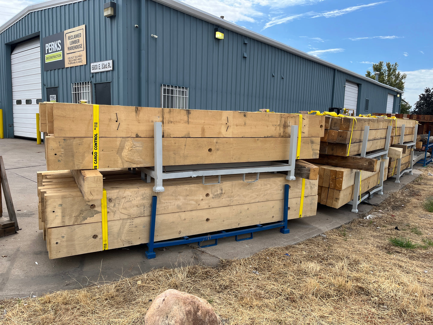4" x 12" Industrial Crate Timbers - 11' Length [1002.61]