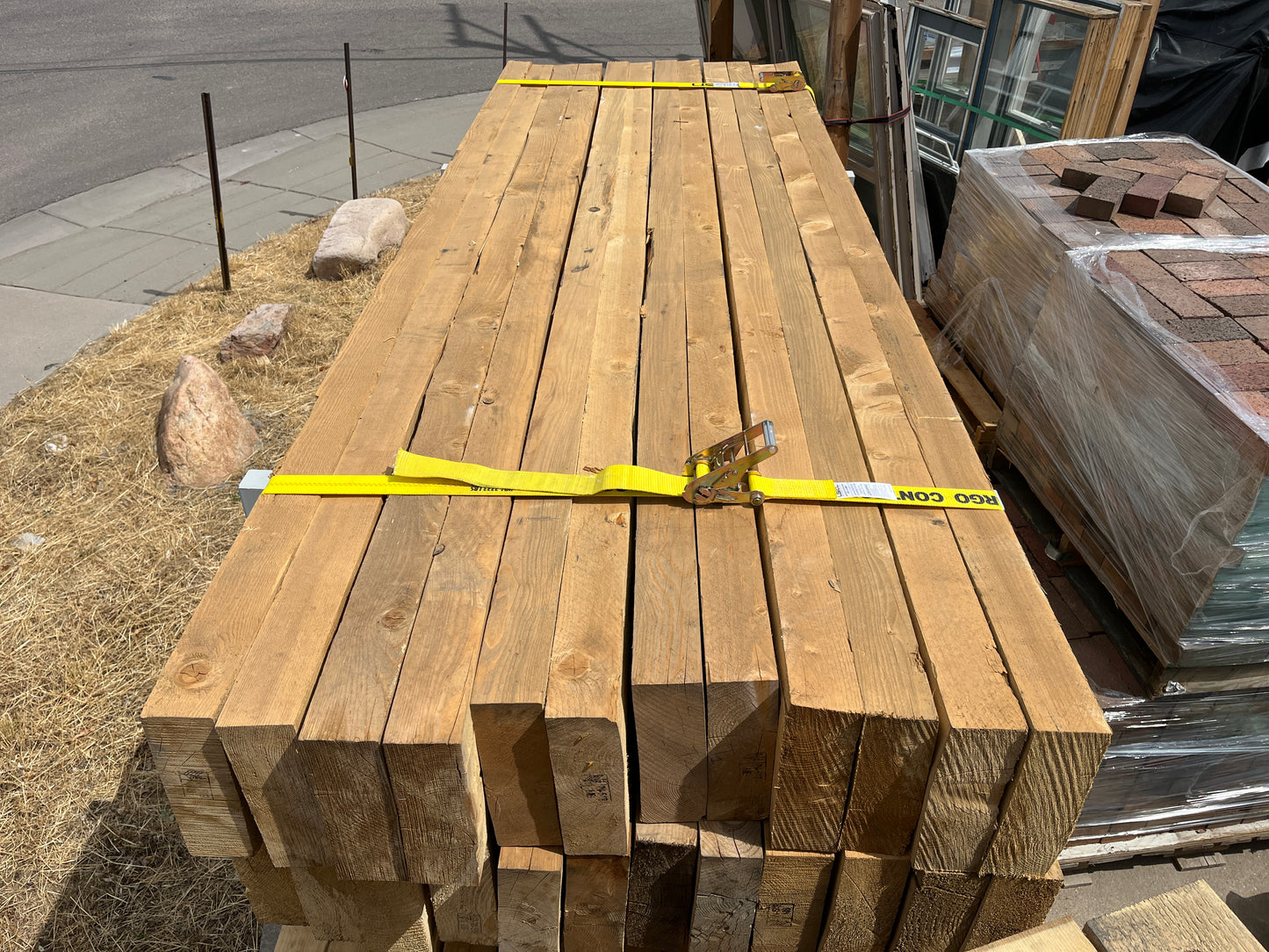 4" x 12" Industrial Crate Timbers - 11' Length [1002.61]