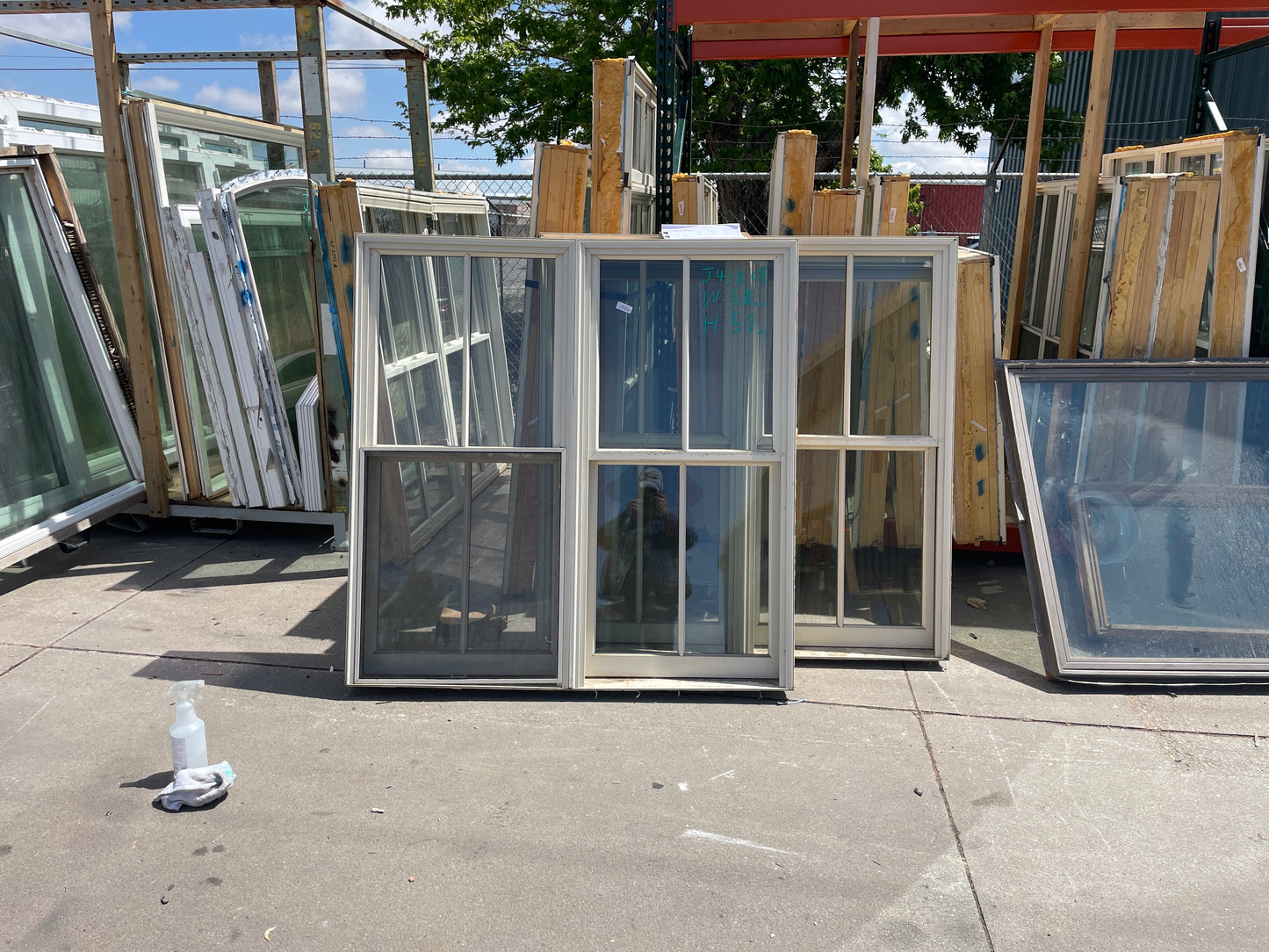 58x59 Pella Wood Single Hung Window [#J428.09]