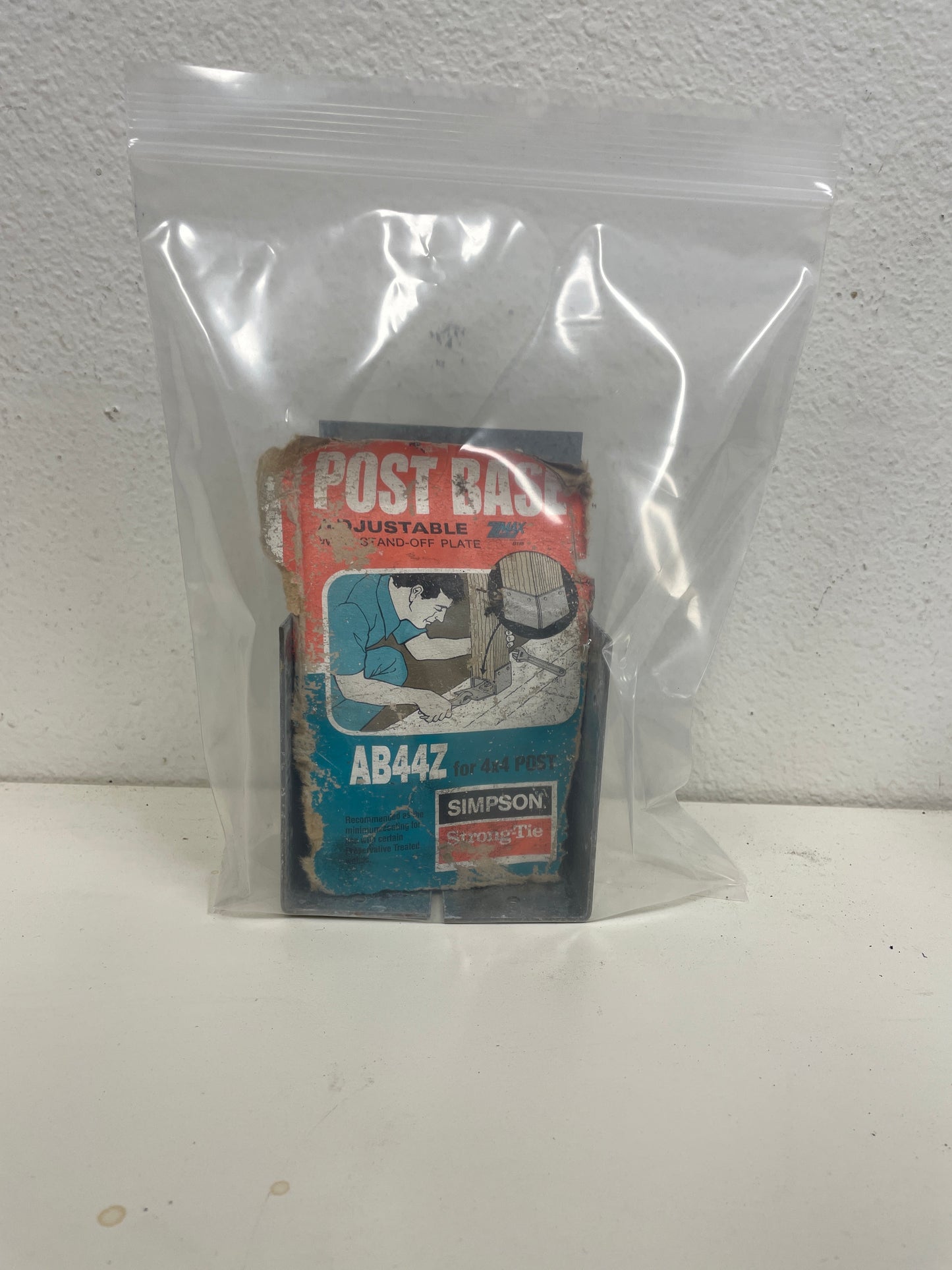 Simpson Strong-Tie AB44Z Adjustable Post Base