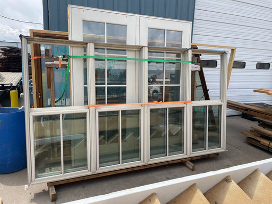 116.5x64.5 Vinyl Double Hung Window [#J429.01]