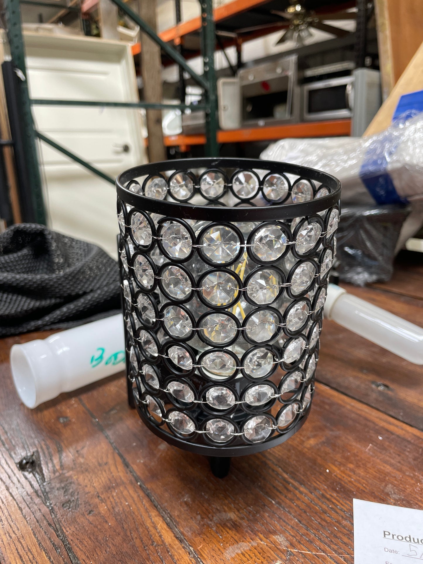 Crystal Accent Wall Sconce [#J506.04]