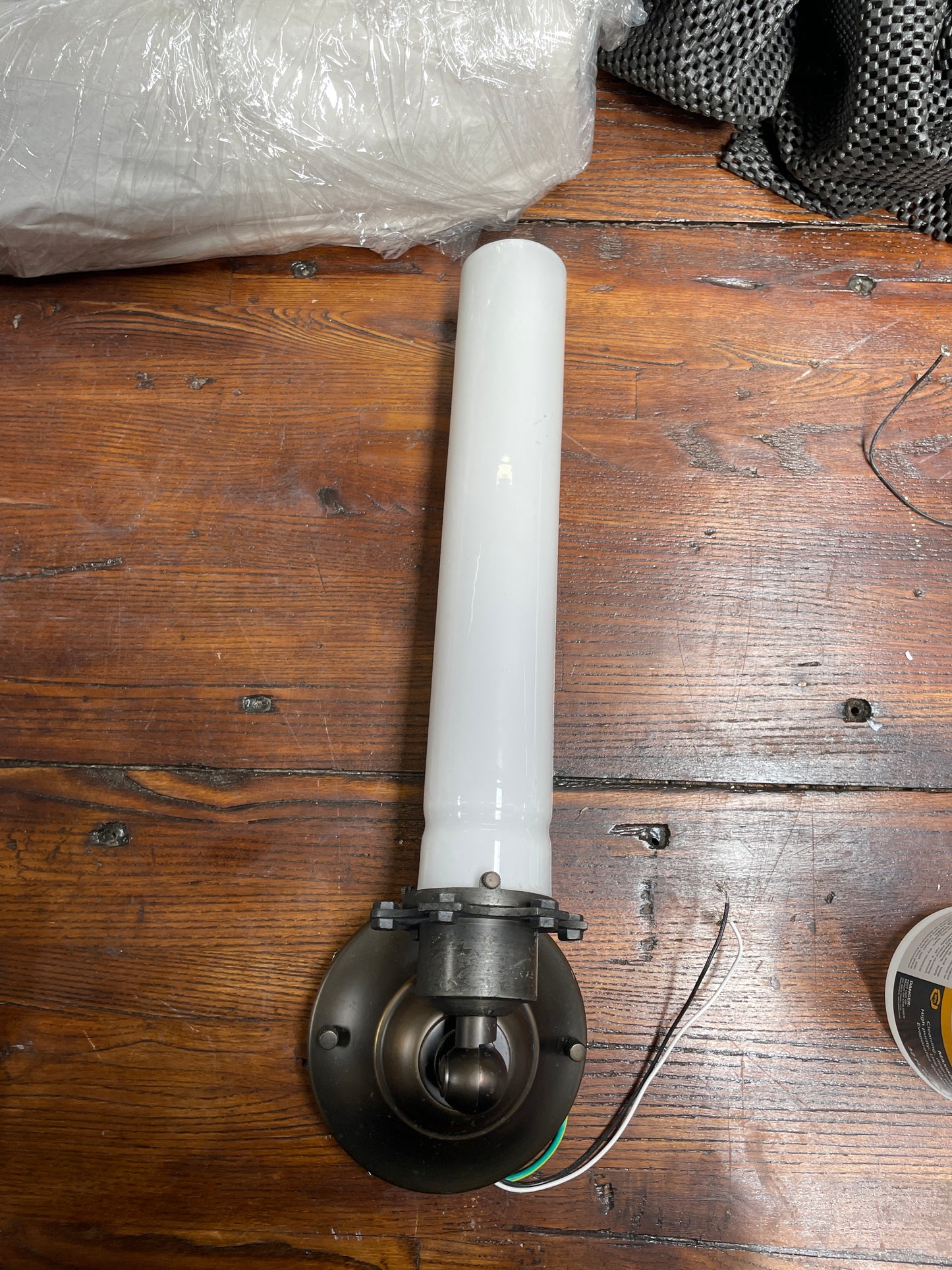 Industrial Tube Wall Sconce [#J506.05]