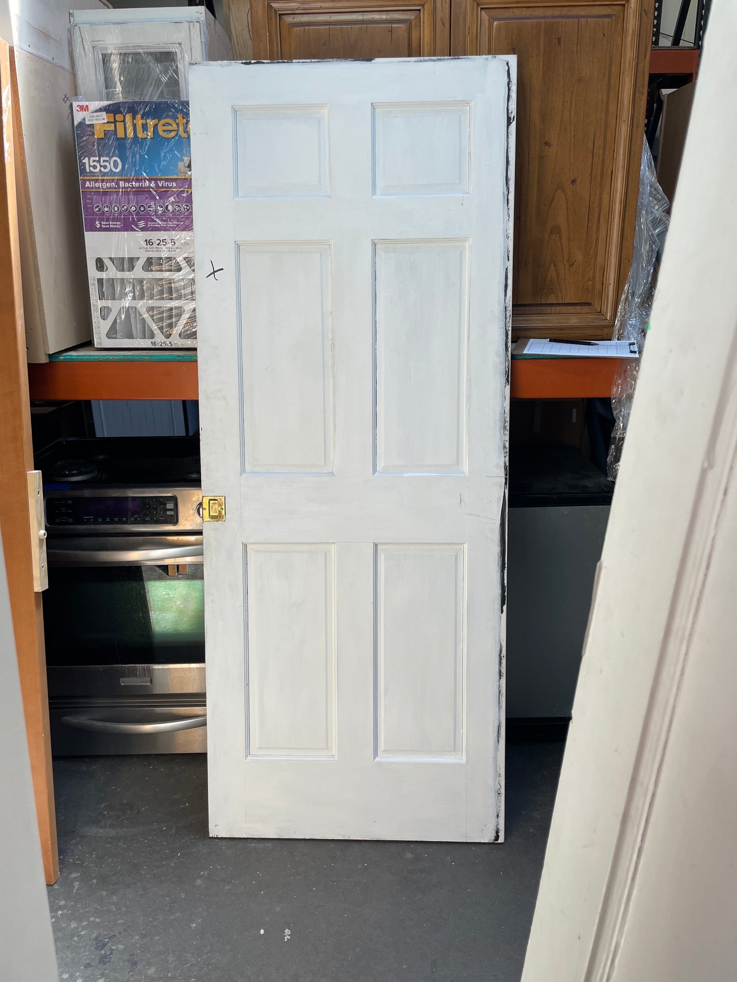 32x80 Interior Solid 6 Panel Slab, White [#J512.04]